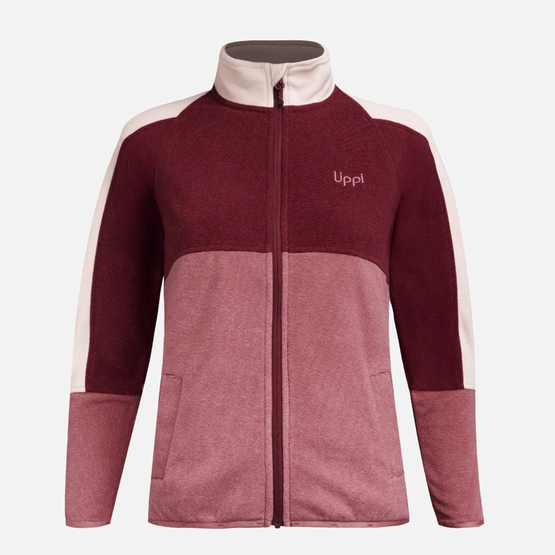 POLAR TEEN GIRL FIREPLACE FULL ZIP SWEATSHIRT ROSA OSCURO LIPPI - 6