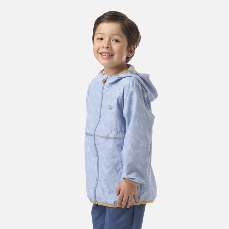 CHAQUETA NIÑO NIGHTFALL WINDBREAKER HOODY JACKET PRINT CELESTE LIPPI - 2