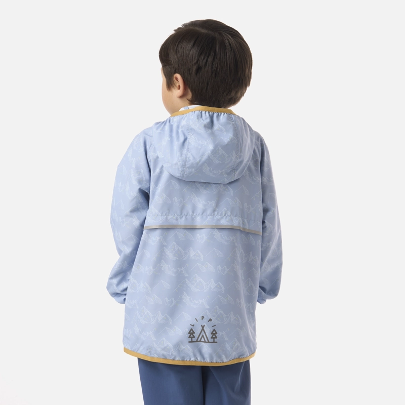CHAQUETA NIÑO NIGHTFALL WINDBREAKER HOODY JACKET PRINT CELESTE LIPPI - 3