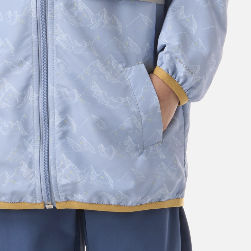 CHAQUETA NIÑO NIGHTFALL WINDBREAKER HOODY JACKET PRINT CELESTE LIPPI - 5