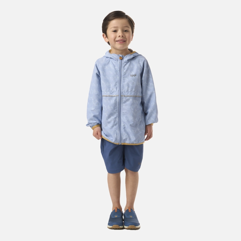 CHAQUETA NIÑO NIGHTFALL WINDBREAKER HOODY JACKET PRINT CELESTE LIPPI - 6