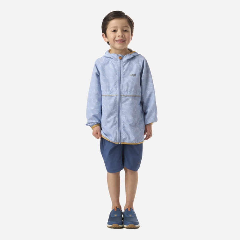 CHAQUETA NIÑO NIGHTFALL WINDBREAKER HOODY JACKET PRINT CELESTE LIPPI - 6