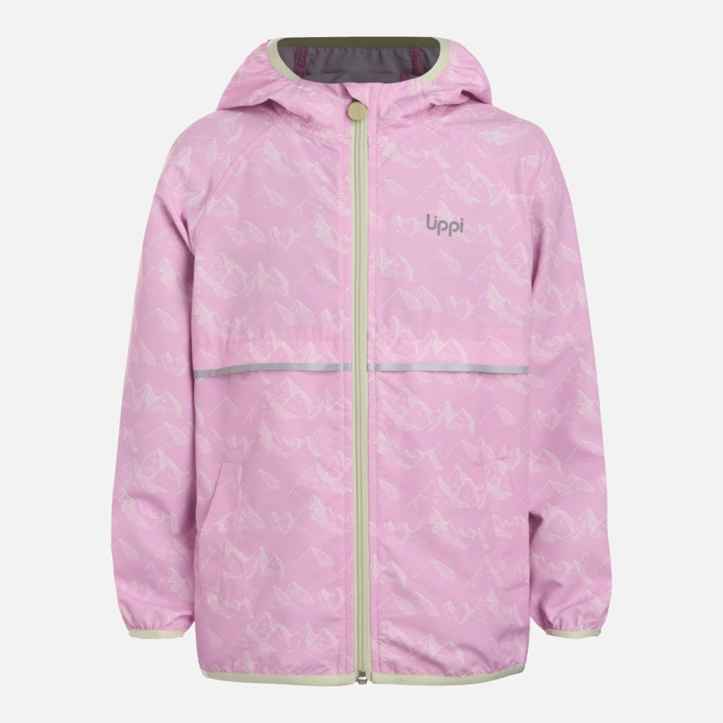 CHAQUETA NIÑA NIGHTFALL WINDBREAKER HOODY JACKET PRINT ROSA LIPPI - 7