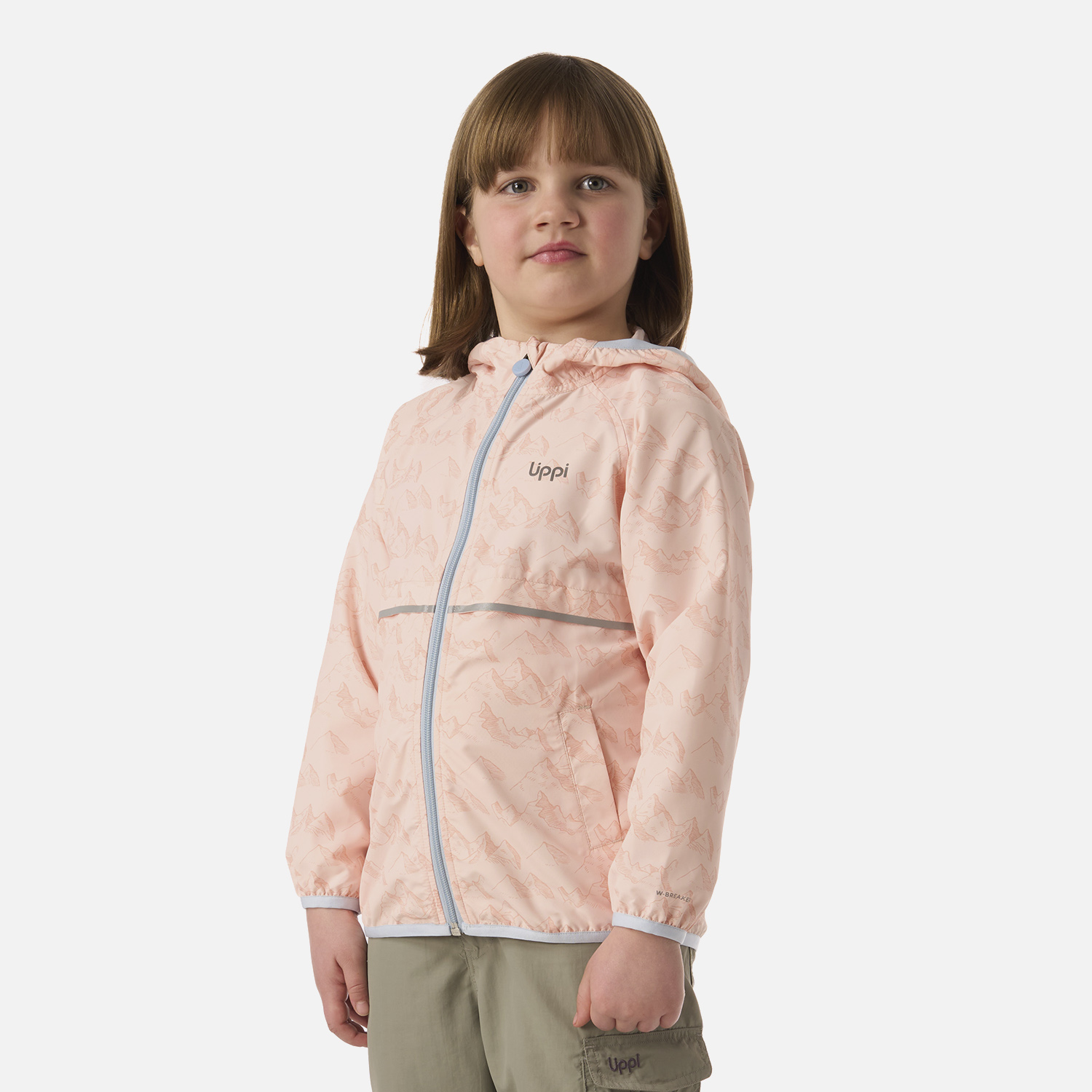 CHAQUETA NIÑA NIGHTFALL WINDBREAKER HOODY JACKET DAMASCO LIPPI V26 - 2