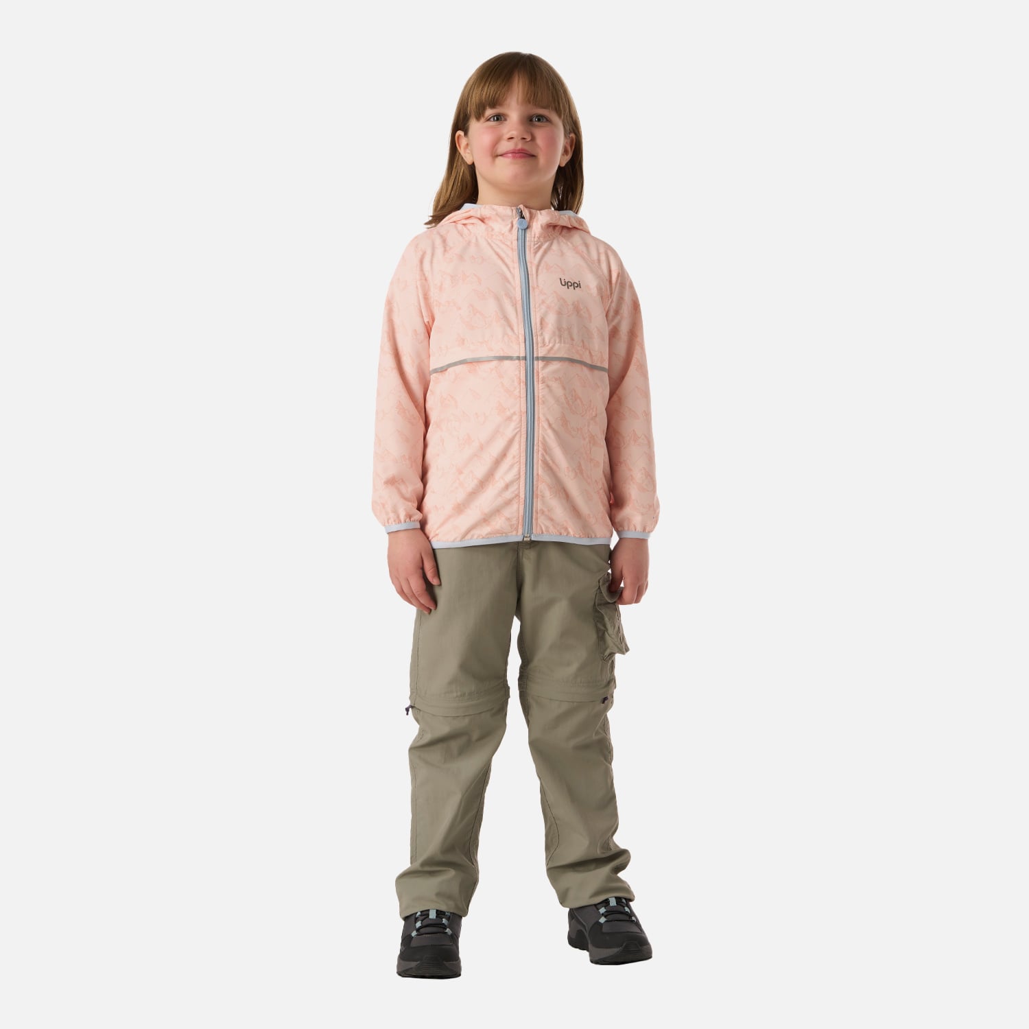 CHAQUETA NIÑA NIGHTFALL WINDBREAKER HOODY JACKET DAMASCO LIPPI V26 - 6