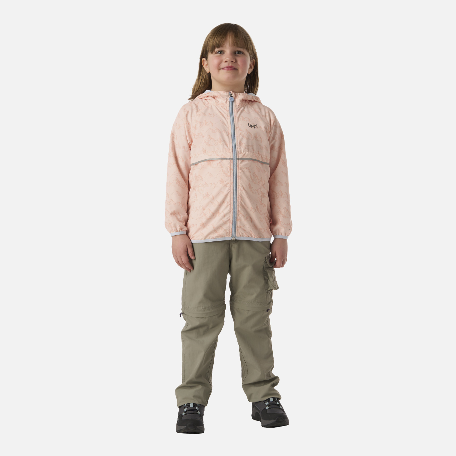 CHAQUETA NIÑA NIGHTFALL WINDBREAKER HOODY JACKET DAMASCO LIPPI V26 - 6