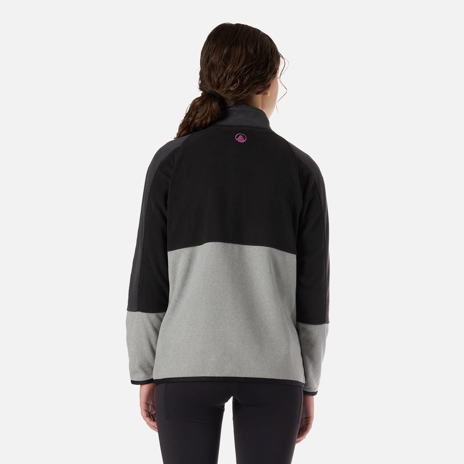 POLAR TEEN GIRL FIREPLACE FULL ZIP SWEATSHIRT NEGRO LIPPI V26 - 3