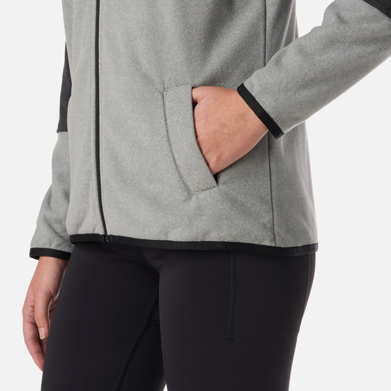 POLAR TEEN GIRL FIREPLACE FULL ZIP SWEATSHIRT NEGRO LIPPI V26 - 4