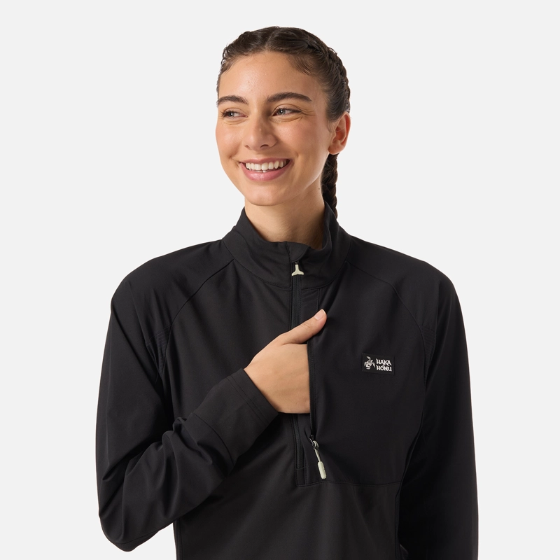 POLERON MUJER HIGO NEGRO HAKA HONU - 5