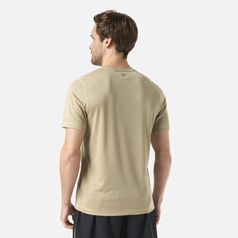 POLERA HOMBRE CORE Q-DRY T-SHIRT VERDE OLIVA LIPPI V26 - 3