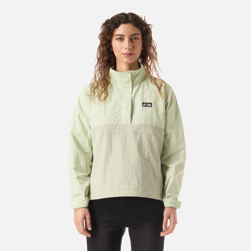 CHAQUETA MUJER HIJA DEL VIENTO 14 ZIP MENTA HAKA HONU - 1