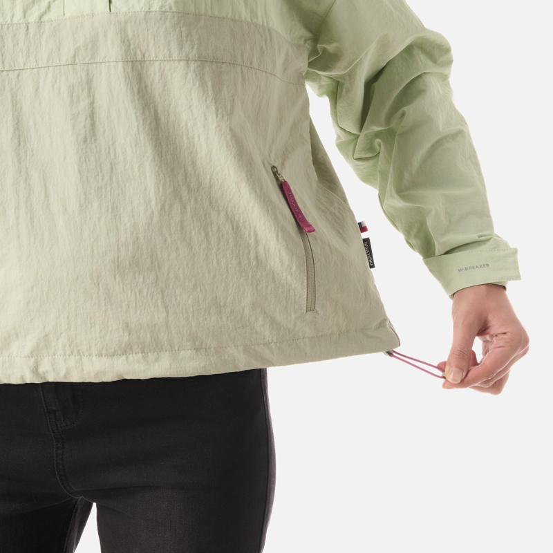 CHAQUETA MUJER HIJA DEL VIENTO 14 ZIP MENTA HAKA HONU - 6