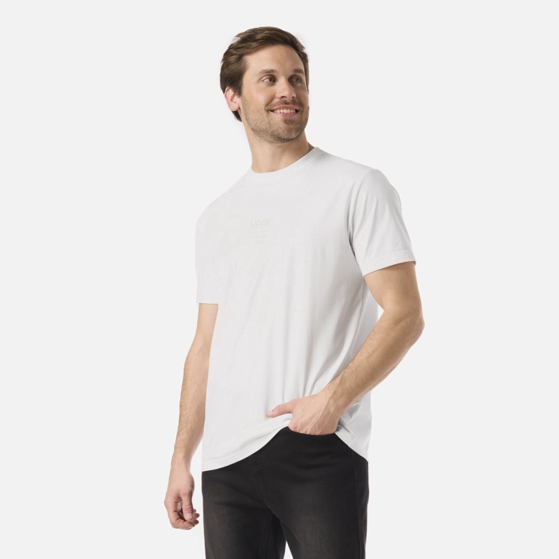 POLERA HOMBRE ULMO MID POINT SORONA T-SHIRT BLANCO LIPPI V26 - 2