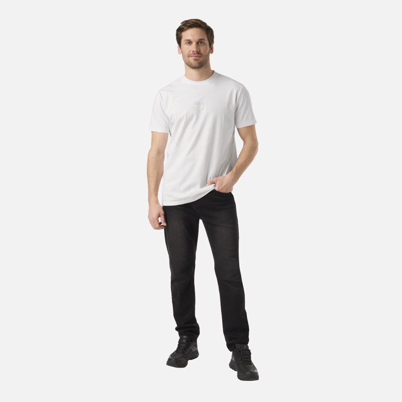 POLERA HOMBRE ULMO MID POINT SORONA T-SHIRT BLANCO LIPPI V26 - 5