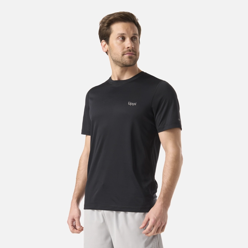 POLERA HOMBRE CORE Q-DRY T-SHIRT NEGRO LIPPI V26 - 2