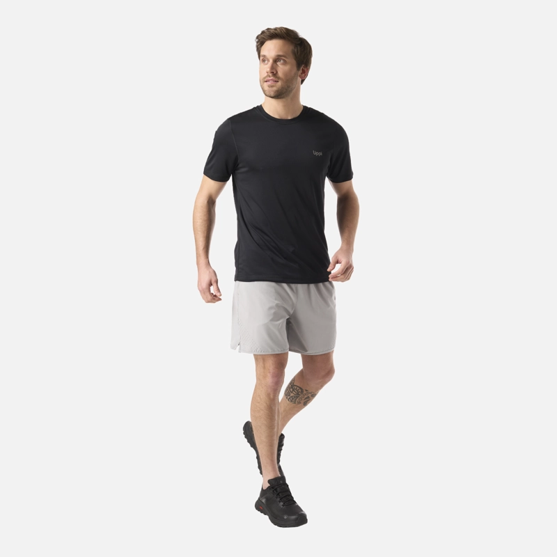 POLERA HOMBRE CORE Q-DRY T-SHIRT NEGRO LIPPI V26 - 5