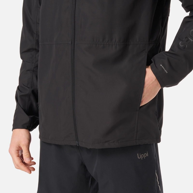 CHAQUETA HOMBRE NIGHTFALL WINDBREAKER HOODY JACKET NEGRO LIPPI - 5