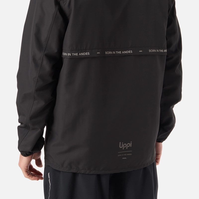 CHAQUETA HOMBRE NIGHTFALL WINDBREAKER HOODY JACKET NEGRO LIPPI - 7