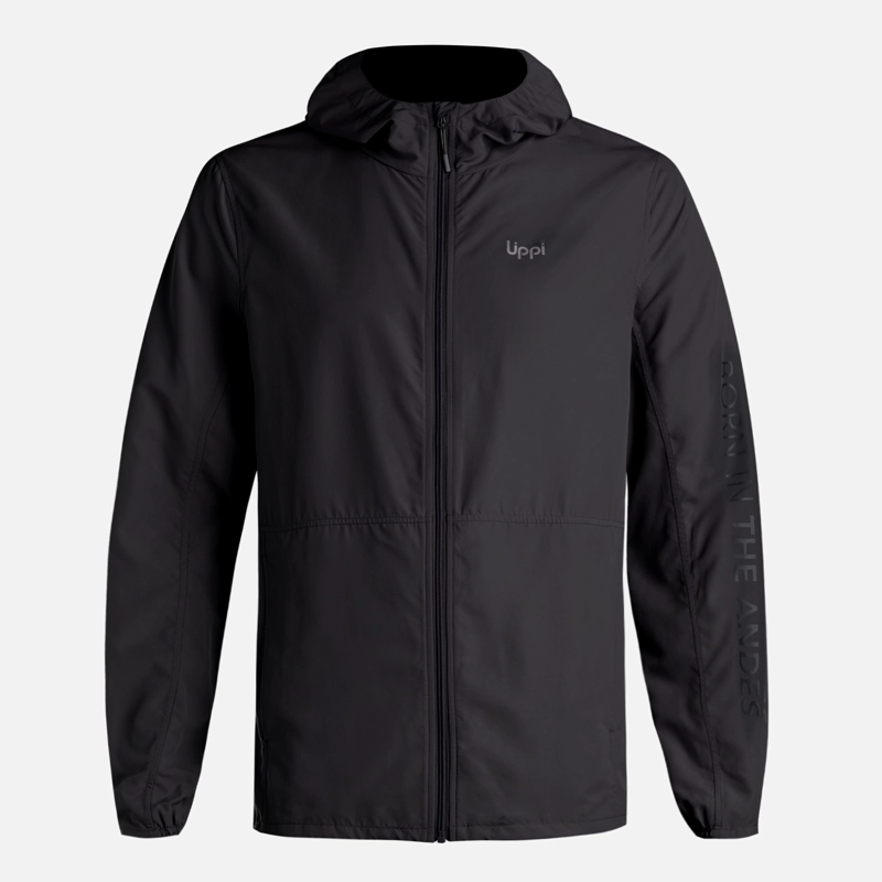 CHAQUETA HOMBRE NIGHTFALL WINDBREAKER HOODY JACKET NEGRO LIPPI - 9