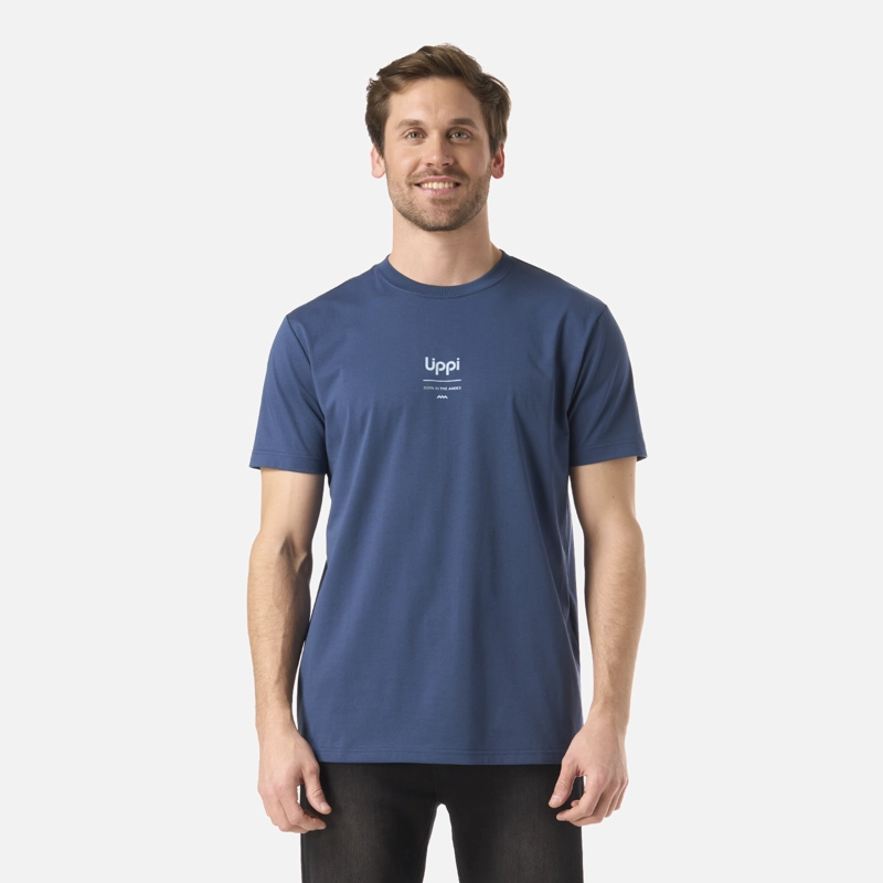 POLERA HOMBRE ULMO MID POINT SORONA T-SHIRT AZUL OSCURO LIPPI - 1