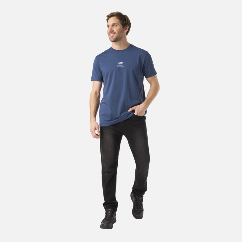 POLERA HOMBRE ULMO MID POINT SORONA T-SHIRT AZUL OSCURO LIPPI - 5