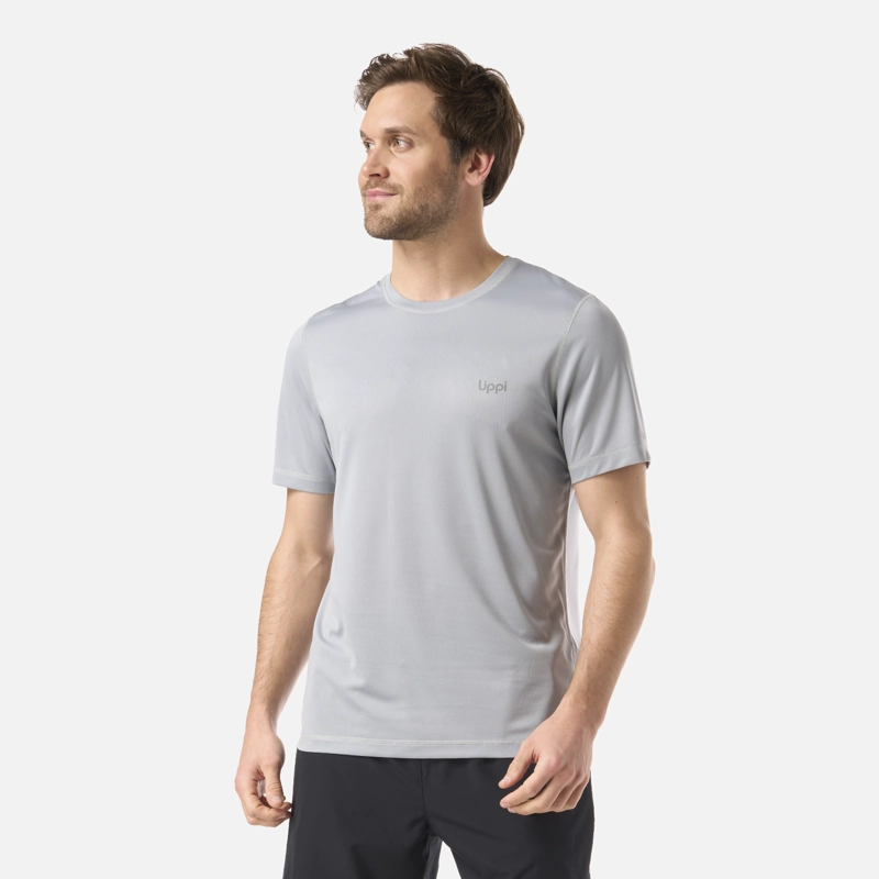 POLERA HOMBRE CORE Q-DRY T-SHIRT GRIS LIPPI V26 - 2