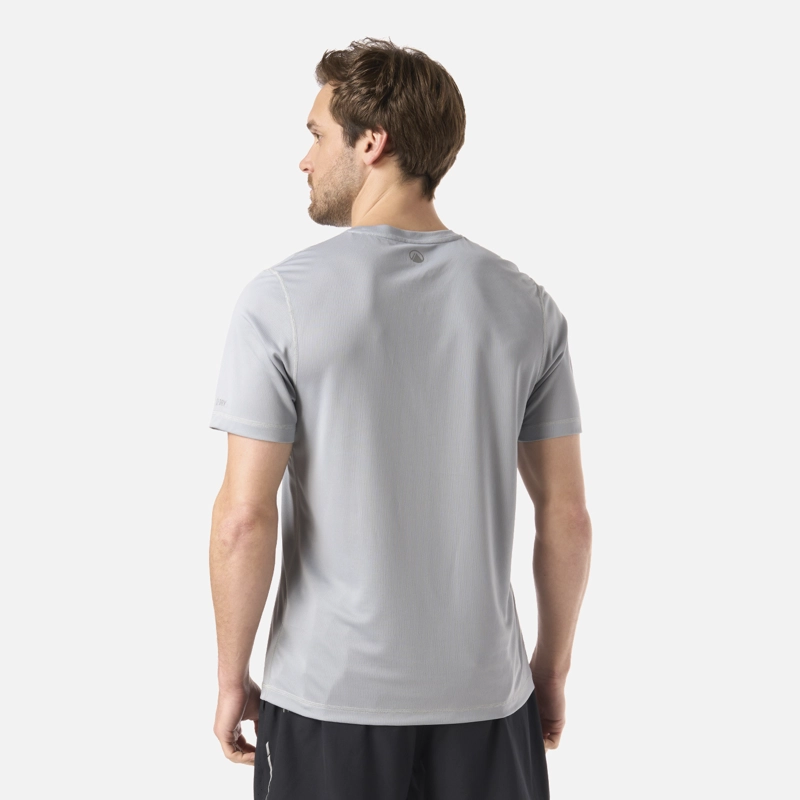 POLERA HOMBRE CORE Q-DRY T-SHIRT GRIS LIPPI V26 - 3