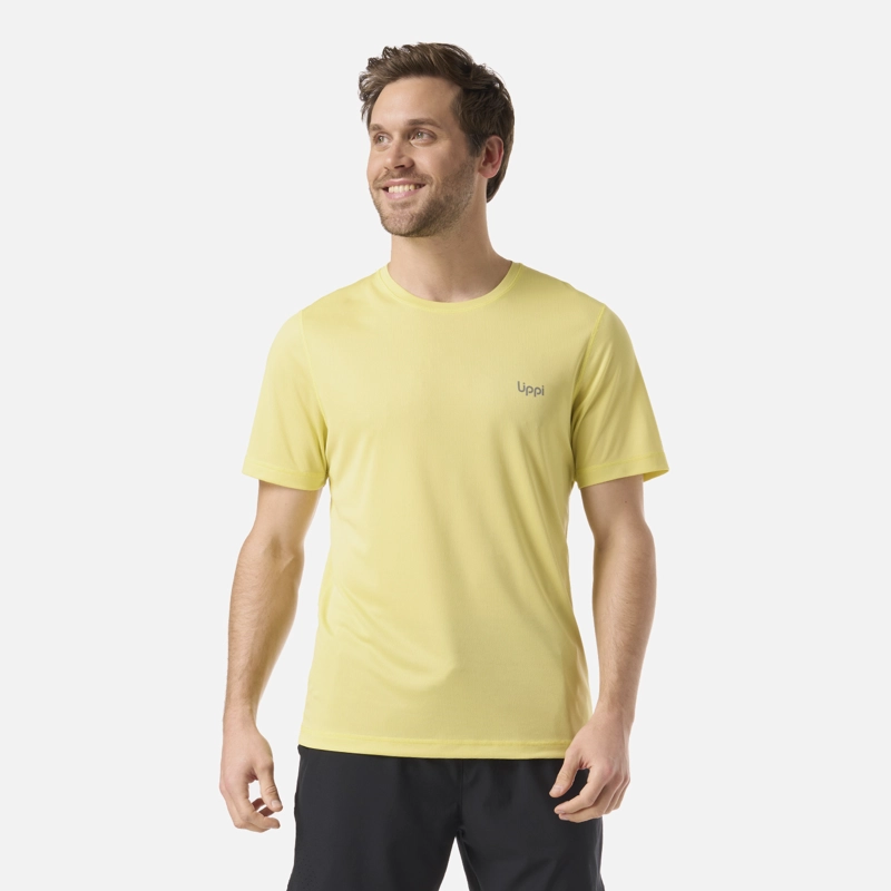 POLERA HOMBRE CORE Q-DRY T-SHIRT AMARILLO LIPPI V26 - 1