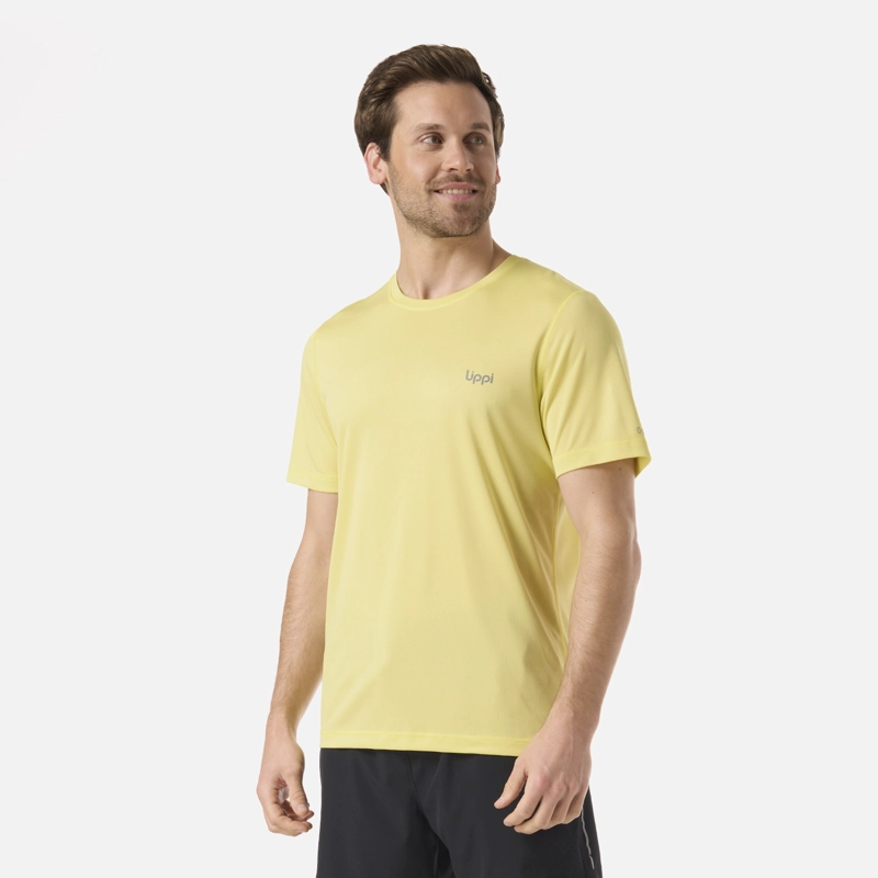POLERA HOMBRE CORE Q-DRY T-SHIRT AMARILLO LIPPI V26 - 2