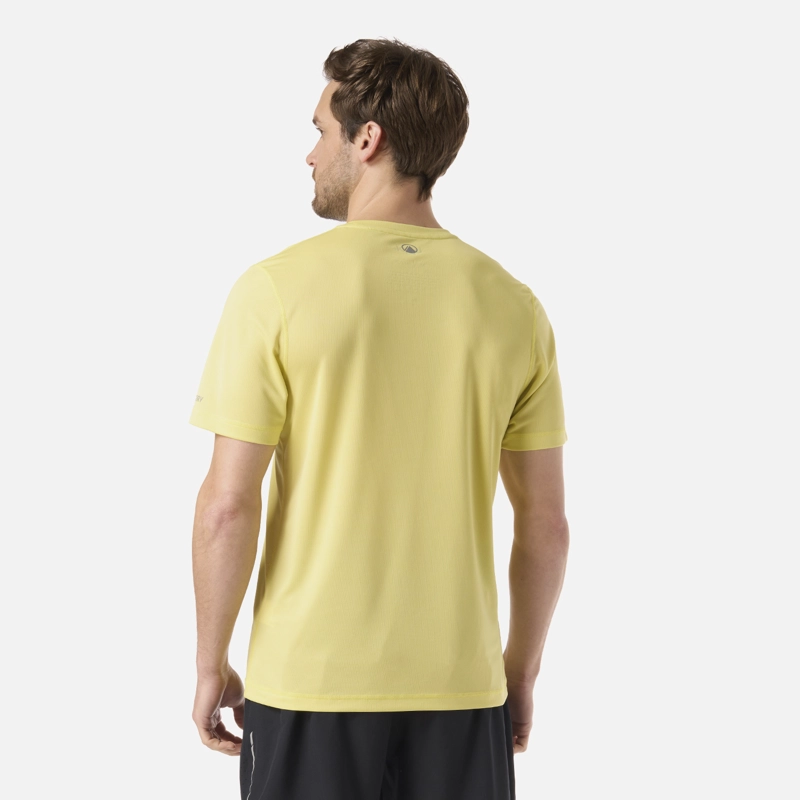 POLERA HOMBRE CORE Q-DRY T-SHIRT AMARILLO LIPPI V26 - 3