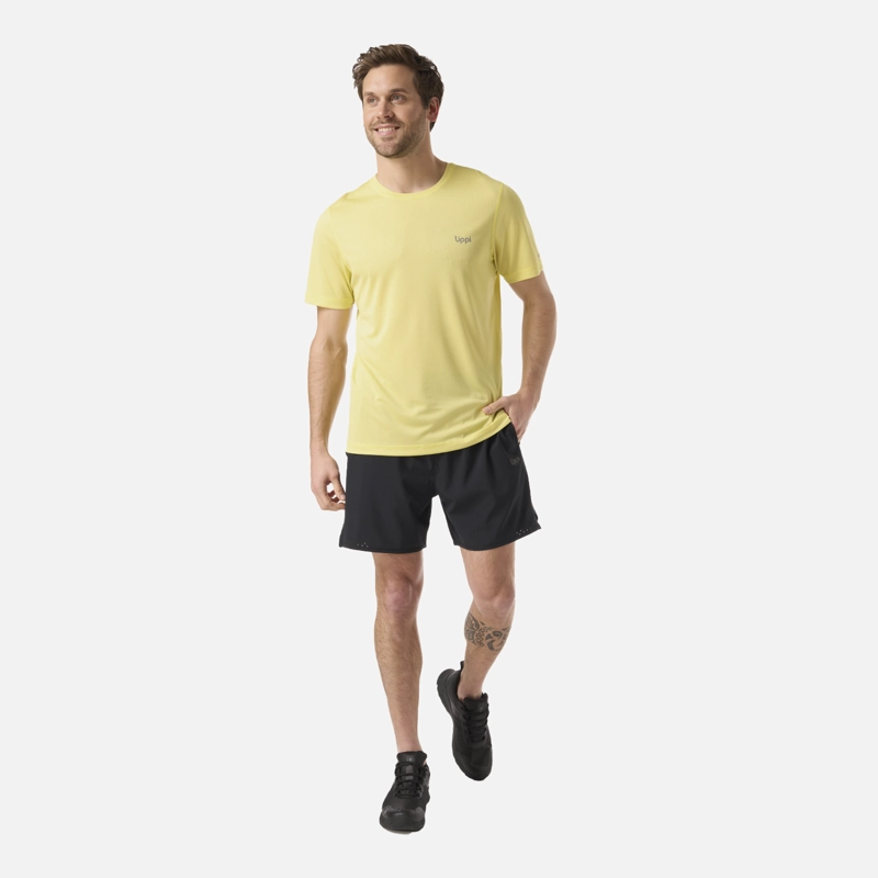 POLERA HOMBRE CORE Q-DRY T-SHIRT AMARILLO LIPPI V26 - 5