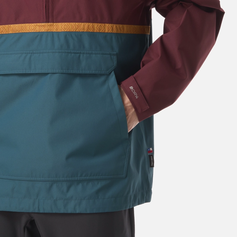 CHAQUETA HOMBRE VIENTO NORTE 14 ZIP BURDEO HAKA HONU - 6