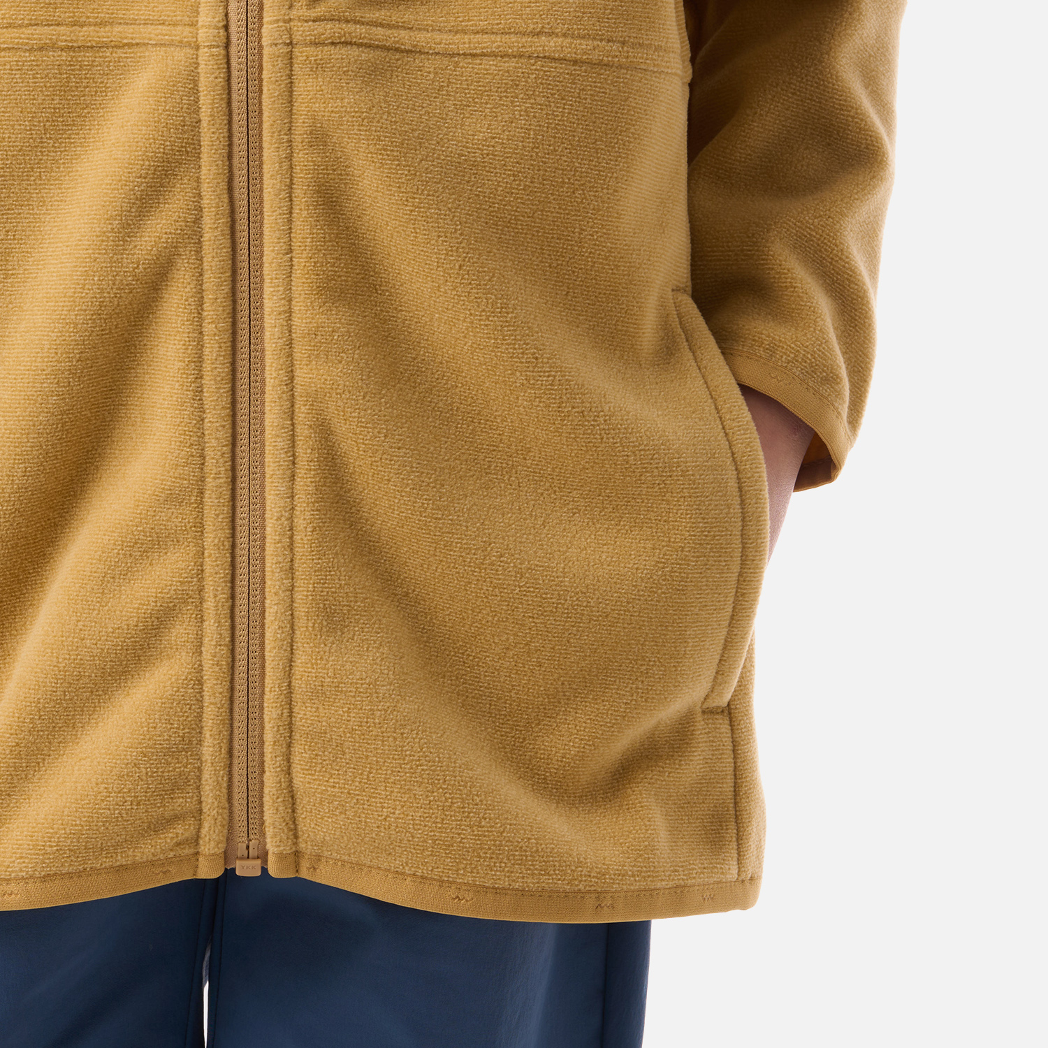 POLAR NIÑO STRIPES NANO-F FULL ZIP CAMEL LIPPI V26 - 5
