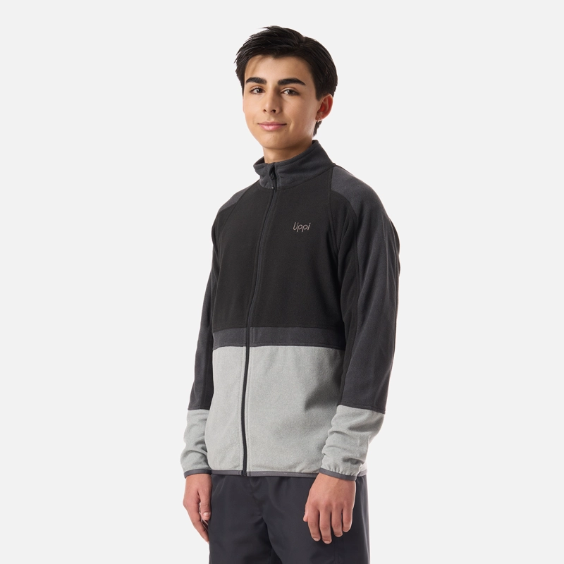 POLAR TEEN BOY FIREPLACE FULL ZIP SWEATSHIRT NEGRO LIPPI - 2