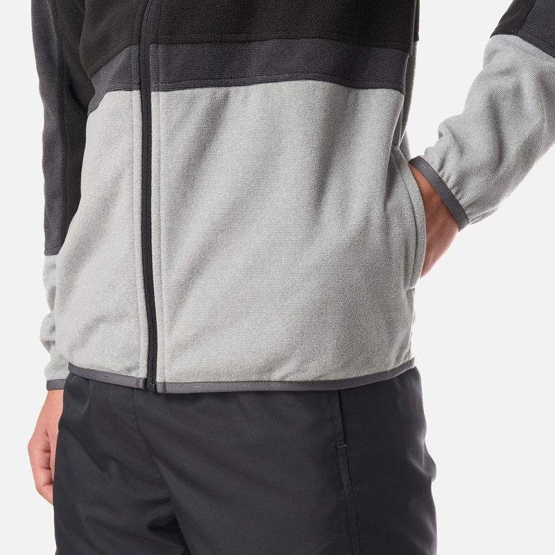 POLAR TEEN BOY FIREPLACE FULL ZIP SWEATSHIRT NEGRO LIPPI - 5