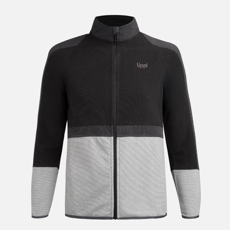 POLAR TEEN BOY FIREPLACE FULL ZIP SWEATSHIRT NEGRO LIPPI - 7
