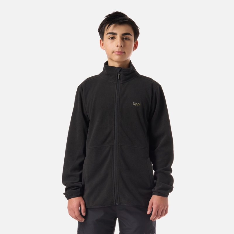 POLAR TEEN BOY STRIPES NANO-F FULL ZIP NEGRO LIPPI - 1