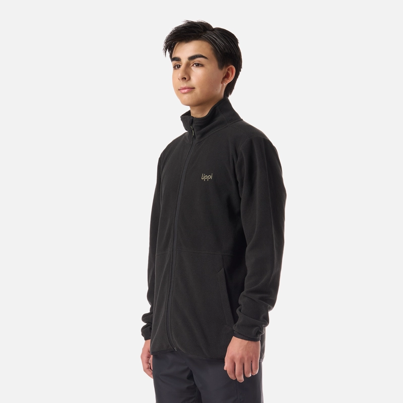 POLAR TEEN BOY STRIPES NANO-F FULL ZIP NEGRO LIPPI - 2
