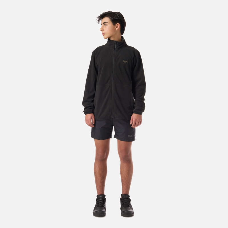 POLAR TEEN BOY STRIPES NANO-F FULL ZIP NEGRO LIPPI - 5