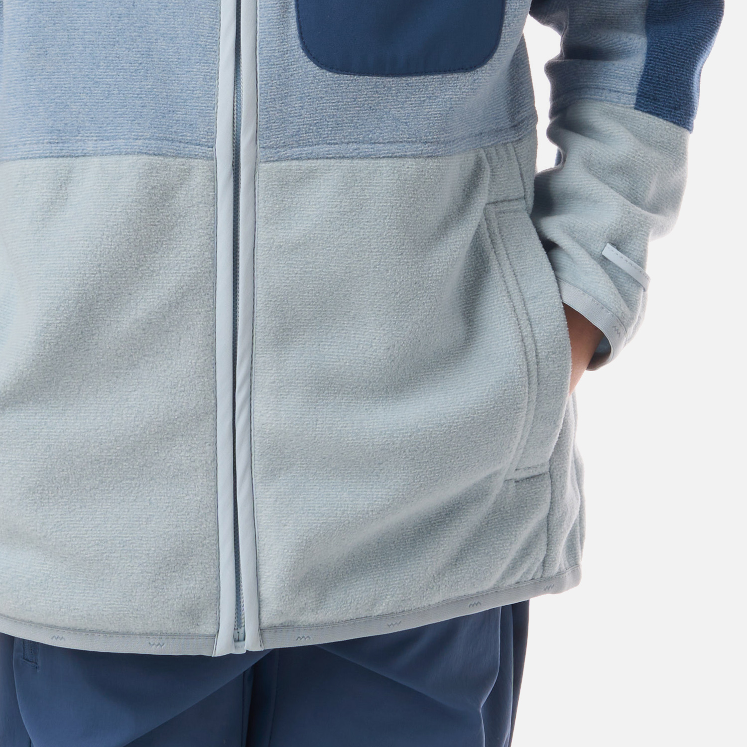 POLAR NIÑO FIREPLACE HOODY SWEATSHIRT AZUL PIEDRA LIPPI V26 - 5