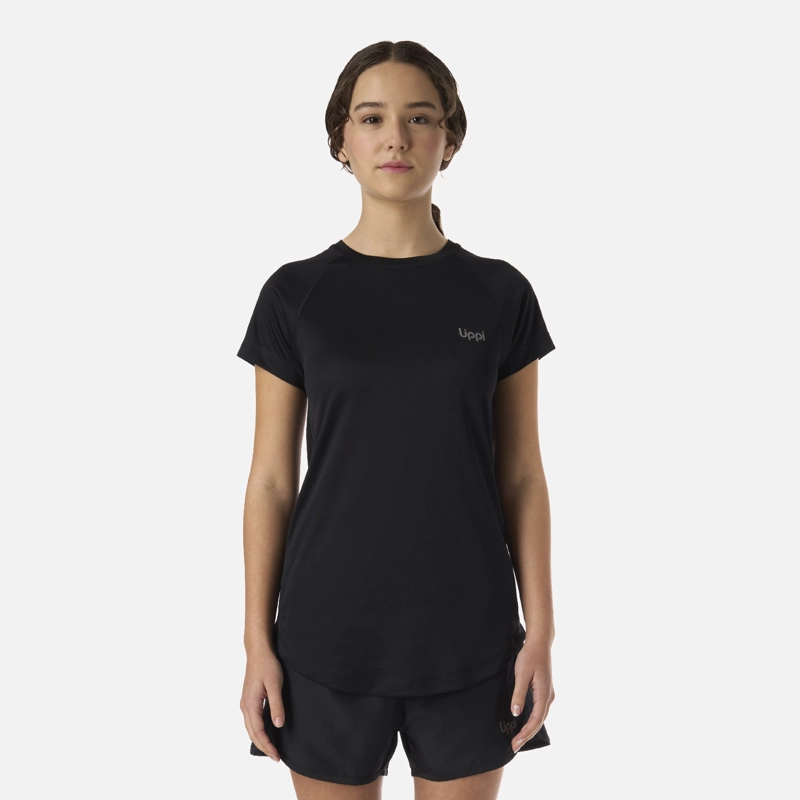 POLERA TEEN GIRL CORE Q-DRY T-SHIRT NEGRO LIPPI - 1