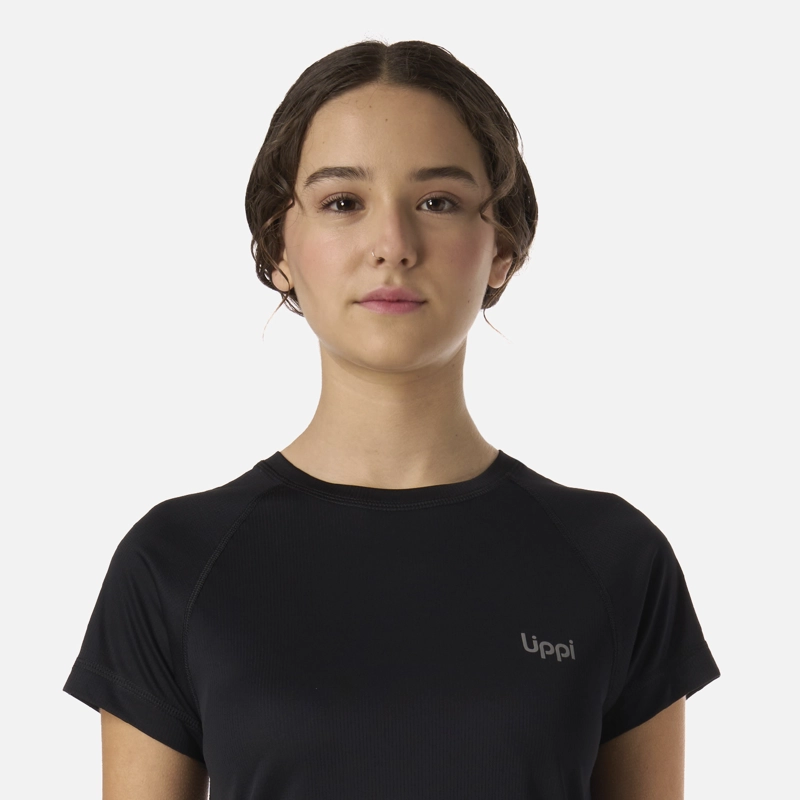POLERA TEEN GIRL CORE Q-DRY T-SHIRT NEGRO LIPPI - 4