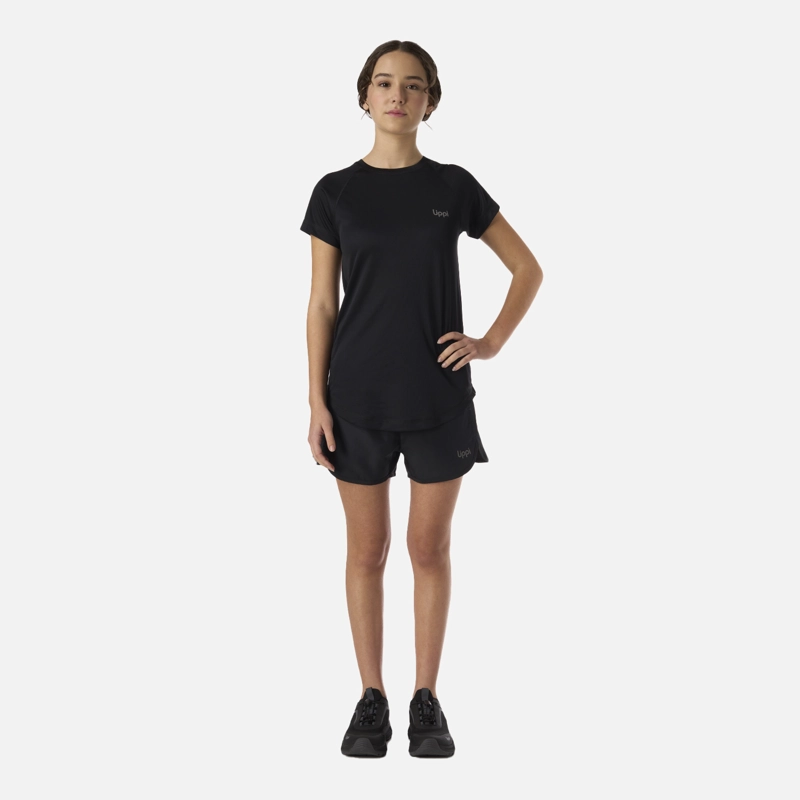 POLERA TEEN GIRL CORE Q-DRY T-SHIRT NEGRO LIPPI - 5