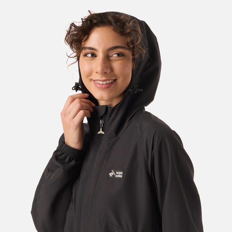 CHAQUETA MUJER APERRAO NEGRO HAKA HONU - 4