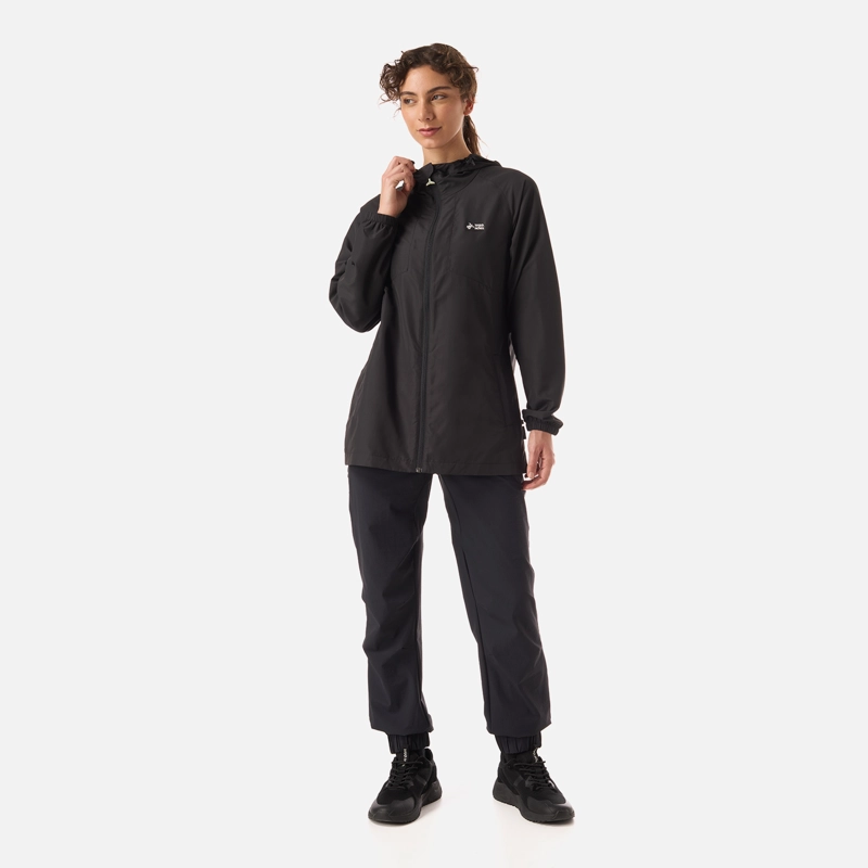 CHAQUETA MUJER APERRAO NEGRO HAKA HONU - 6