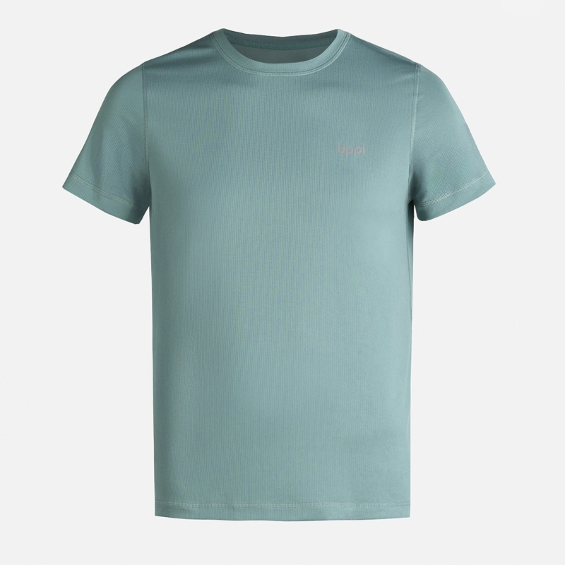 POLERA TEEN BOY CORE Q-DRY T-SHIRT TURQUESA LIPPI - 6