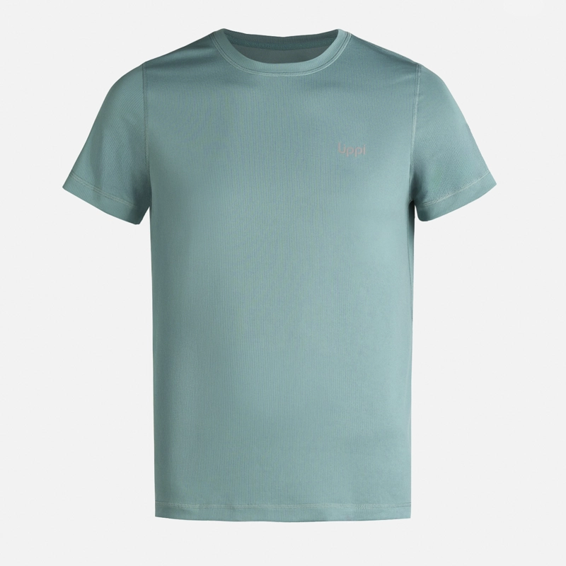 POLERA TEEN BOY CORE Q-DRY T-SHIRT TURQUESA LIPPI - 6