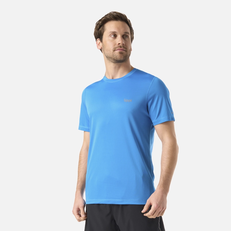 POLERA HOMBRE CORE Q-DRY T-SHIRT AZULINO LIPPI V26 - 2