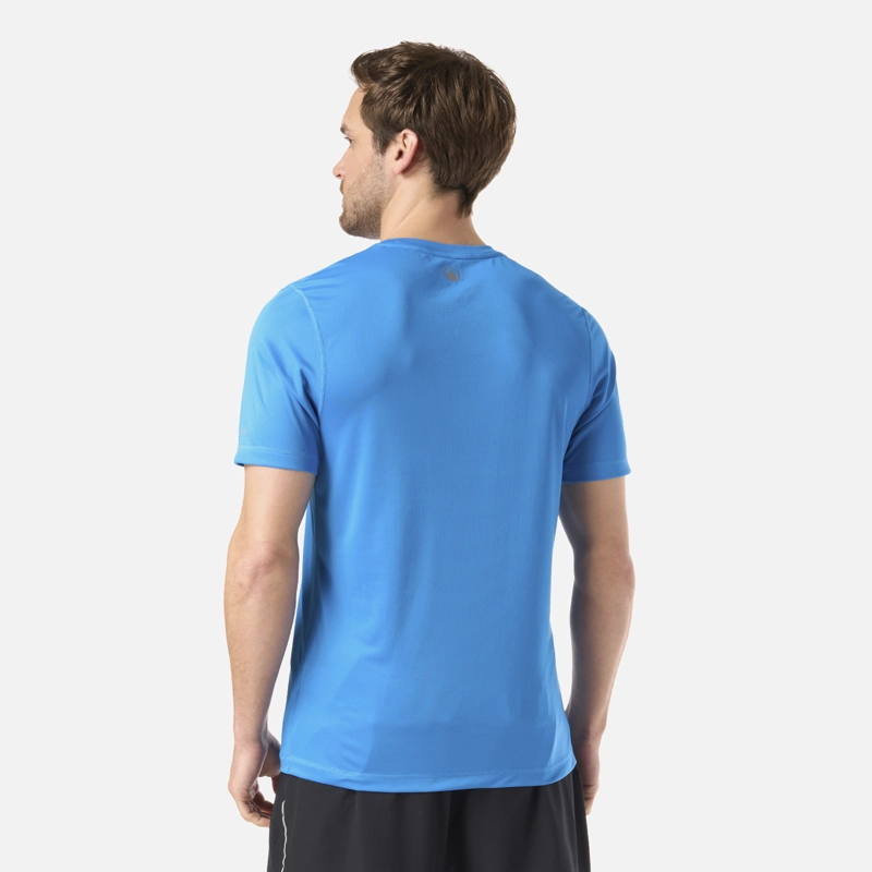 POLERA HOMBRE CORE Q-DRY T-SHIRT AZULINO LIPPI V26 - 3