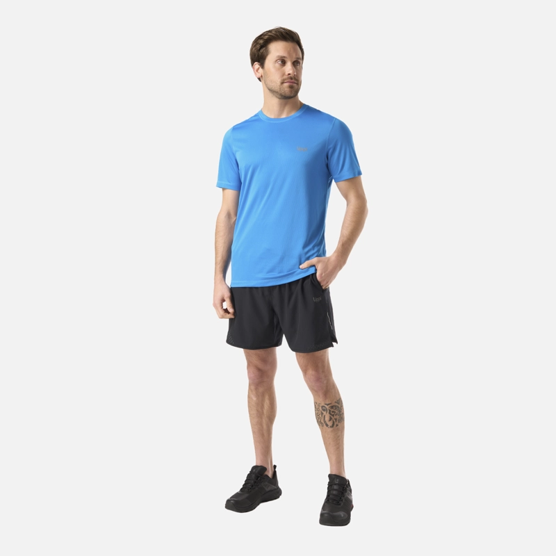 POLERA HOMBRE CORE Q-DRY T-SHIRT AZULINO LIPPI V26 - 5